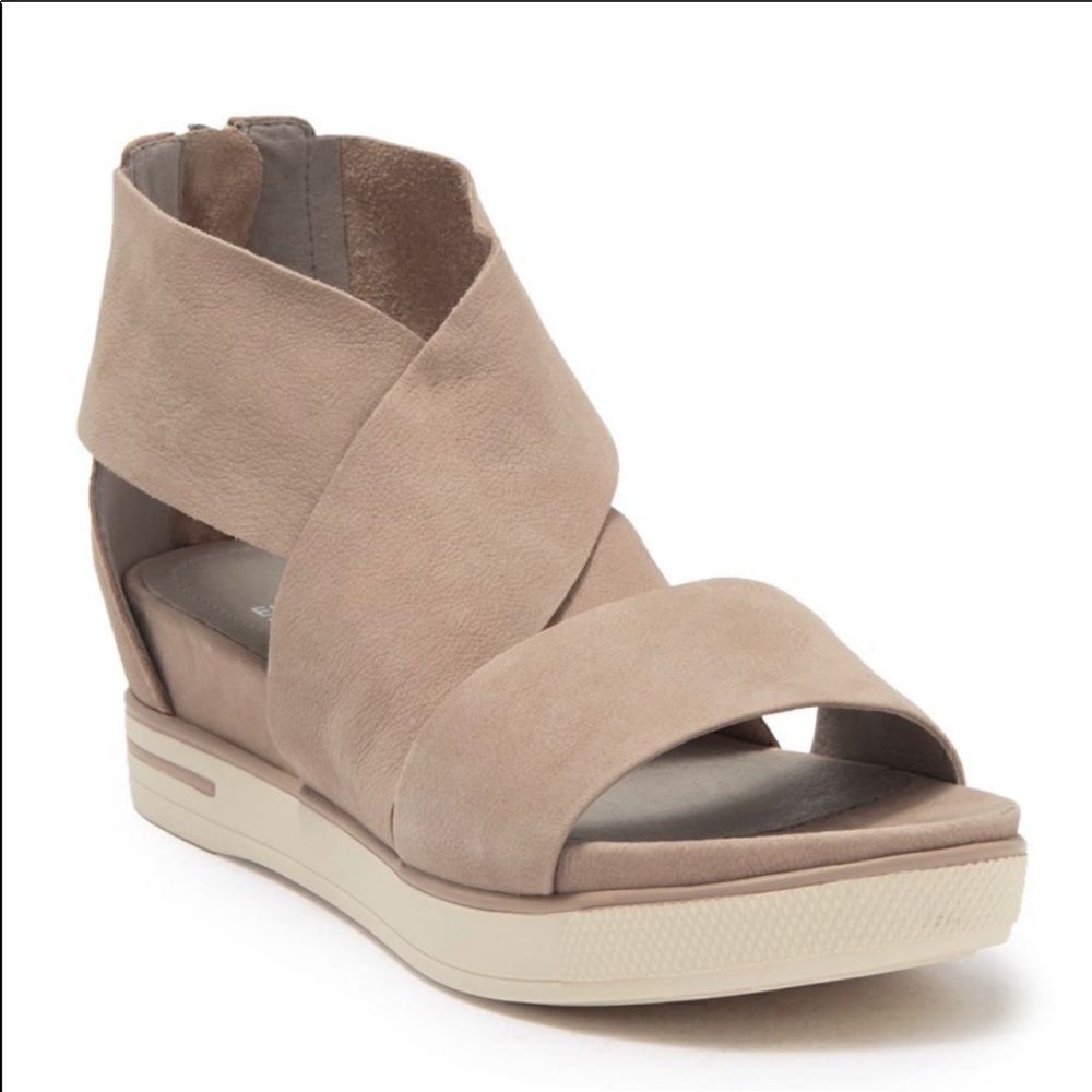 Eileen Fisher Criss Cross Sport Wedge Platform